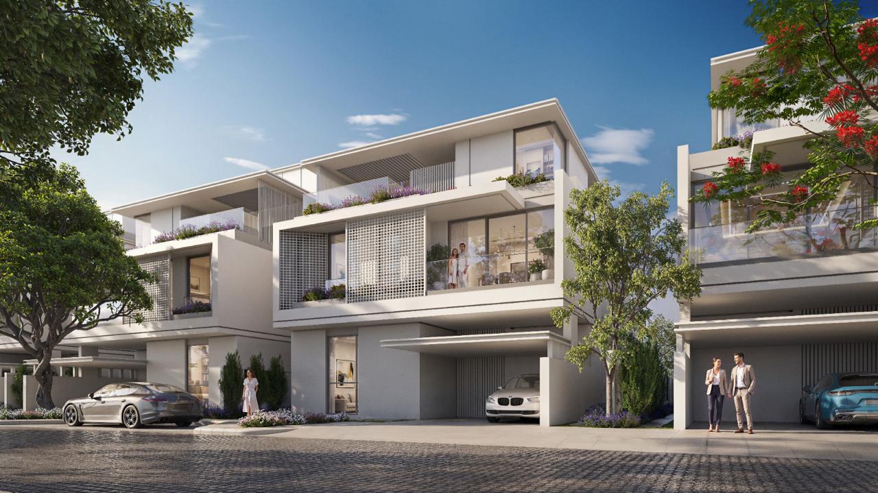 Azizi Florence Sharjah 4 Bedroom townhouse — elevation