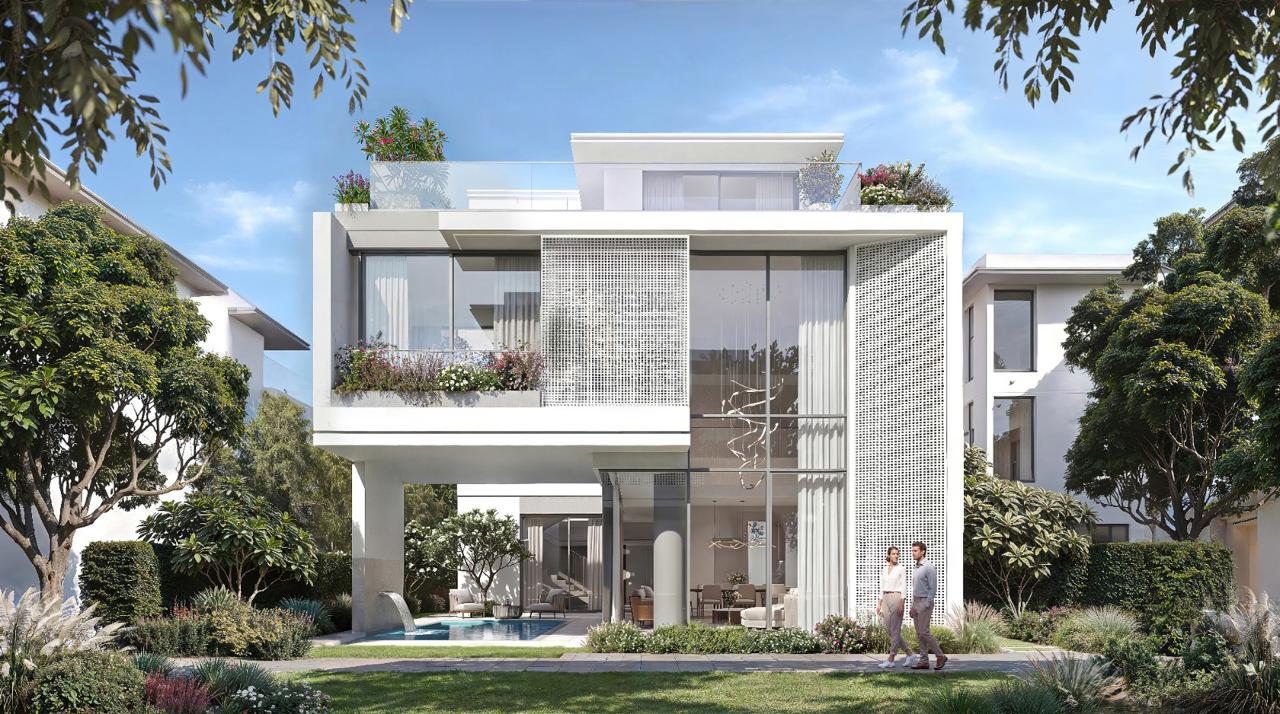 Azizi Florence Sharjah 4 Bedroom villa — elevation